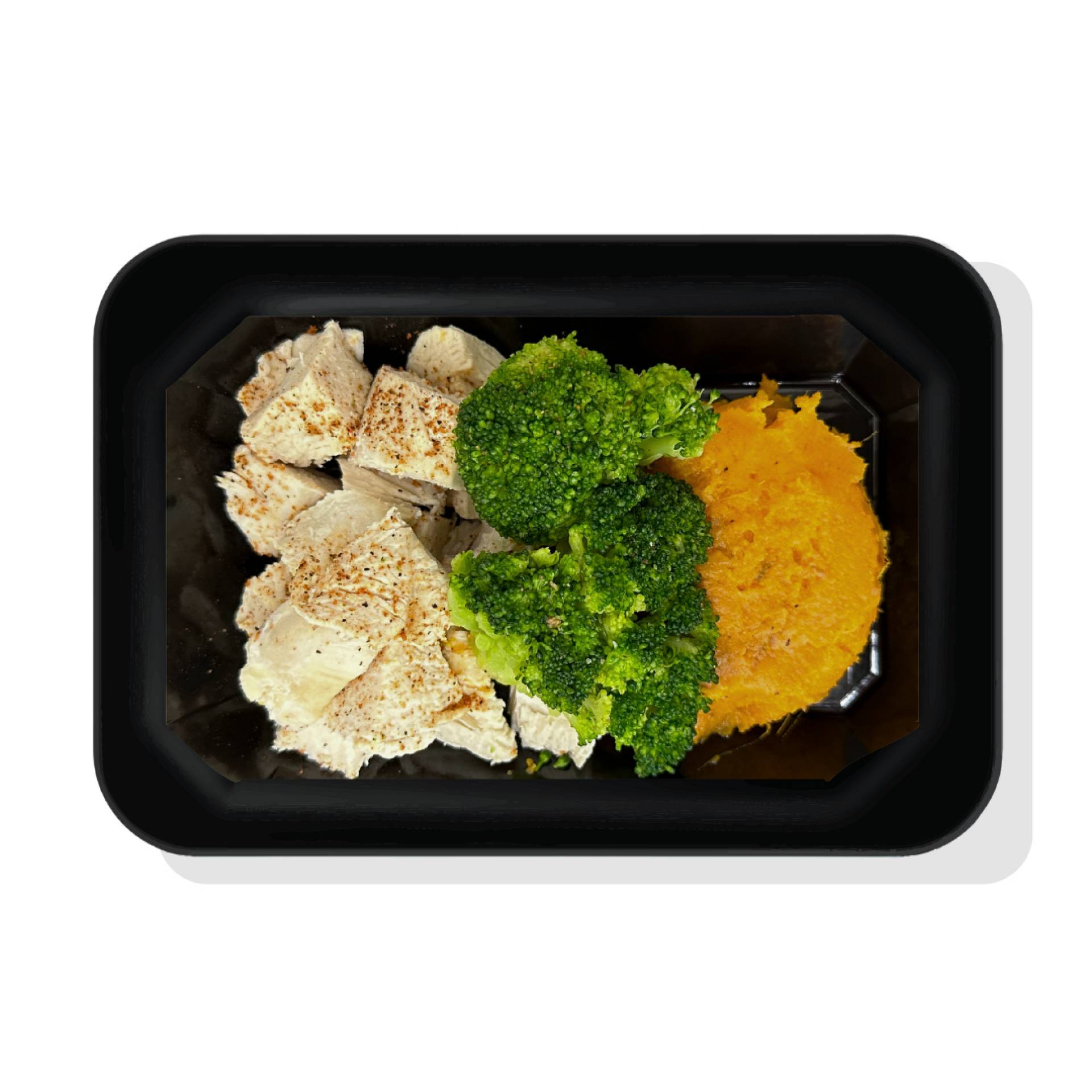 Chicken with Sweet Potatoes & Broccoli