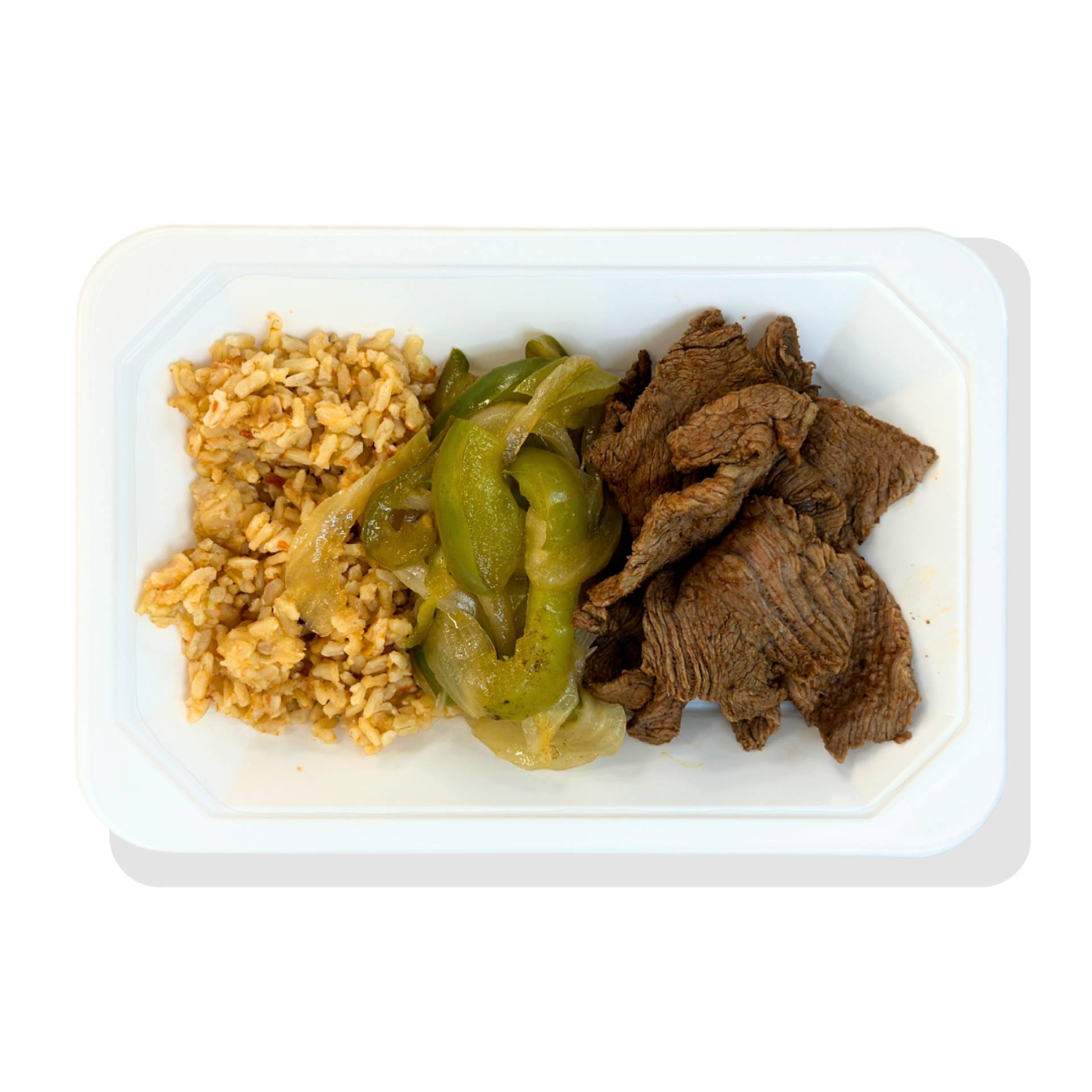 Steak Fajita with Spanish Rice